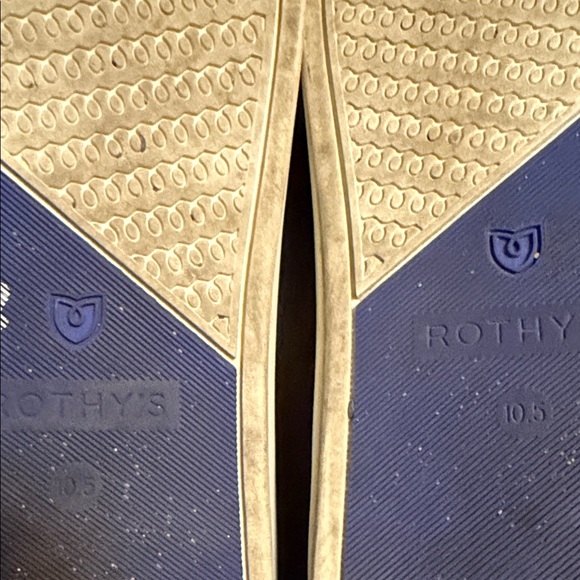 Rothy's Original Sky Blue Women's Slip-On Flats - Picture 4 of 6